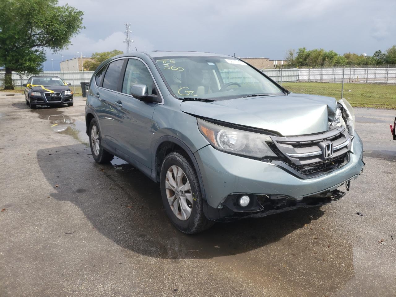 HONDA CR-V EX 2012 with VIN 5J6RM3H56CL040089 - Photo from auction