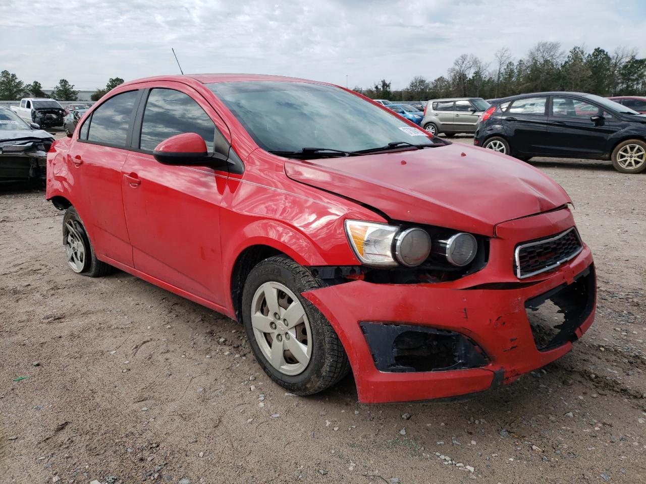 CHEVROLET SONIC LS 2016 with VIN 1G1JA5SH0G4126615 - Photo from auction