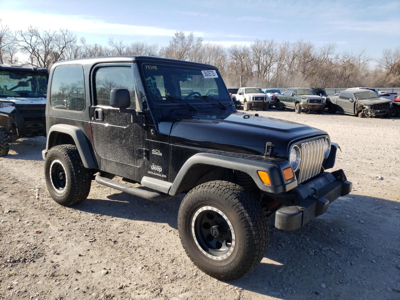 JEEP WRANGLER X 2004 with VIN 1J4FA39S54P745976 - Photo from auction
