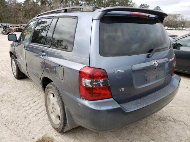 Photo 3 from auction – 2005 TOYOTA HIGHLANDER with VIN JTEDP21A750049344