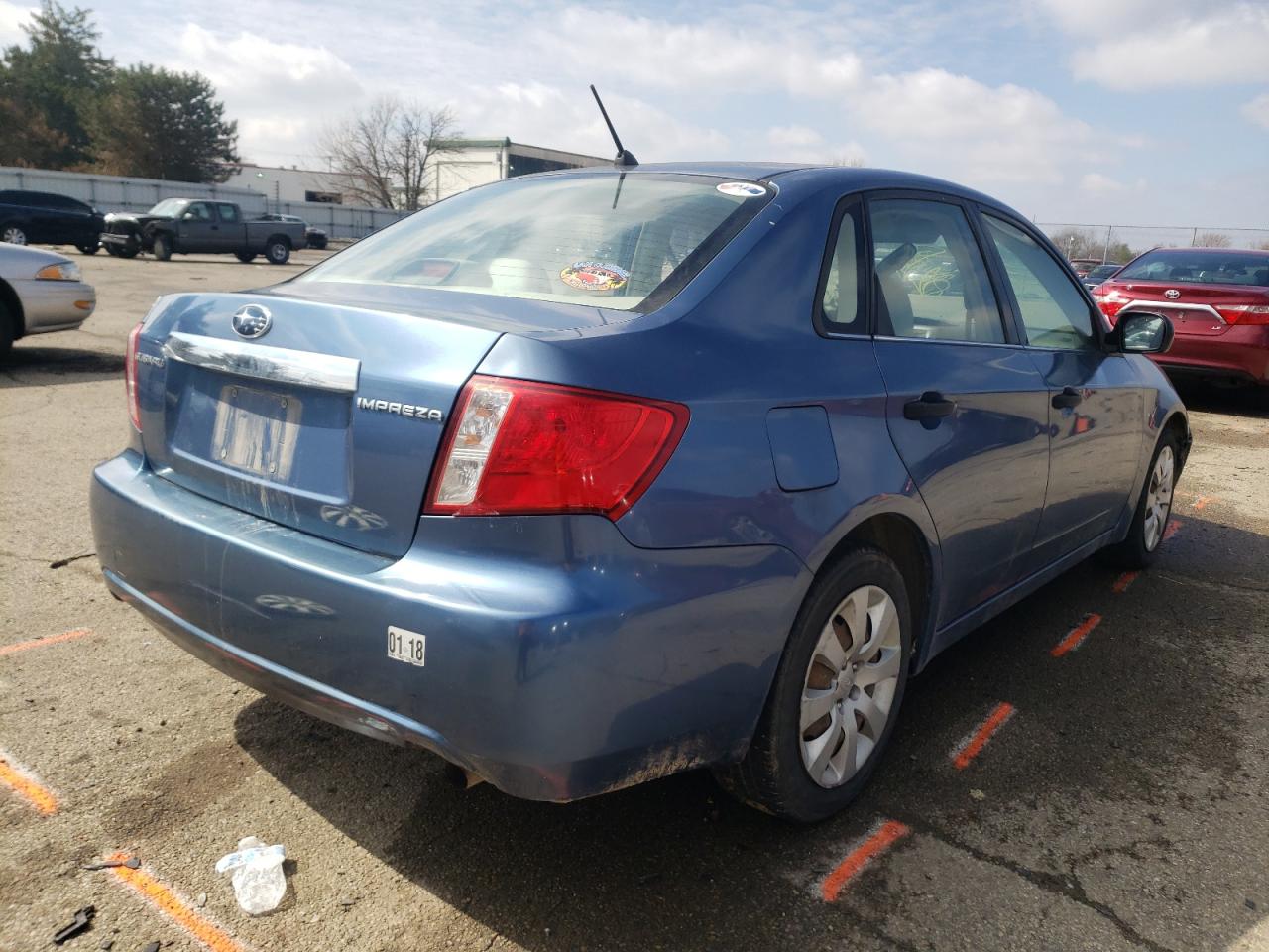 Foto 4 de la subasta – 2008 SUBARU IMPREZA 2. con VIN JF1GE61638H520766