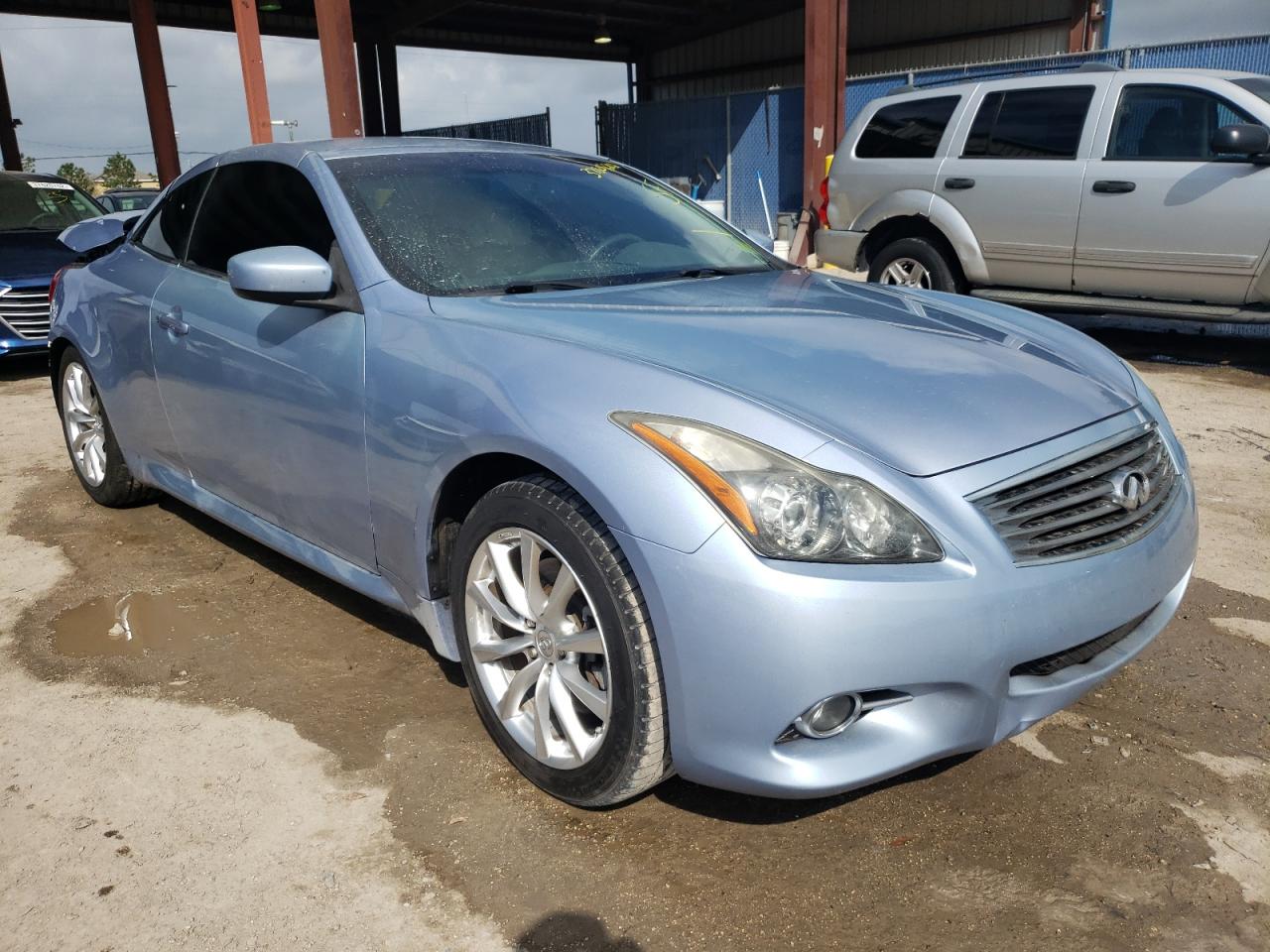 INFINITI G37 BASE 2012 with VIN JN1CV6FE4CM201338 - Photo from auction