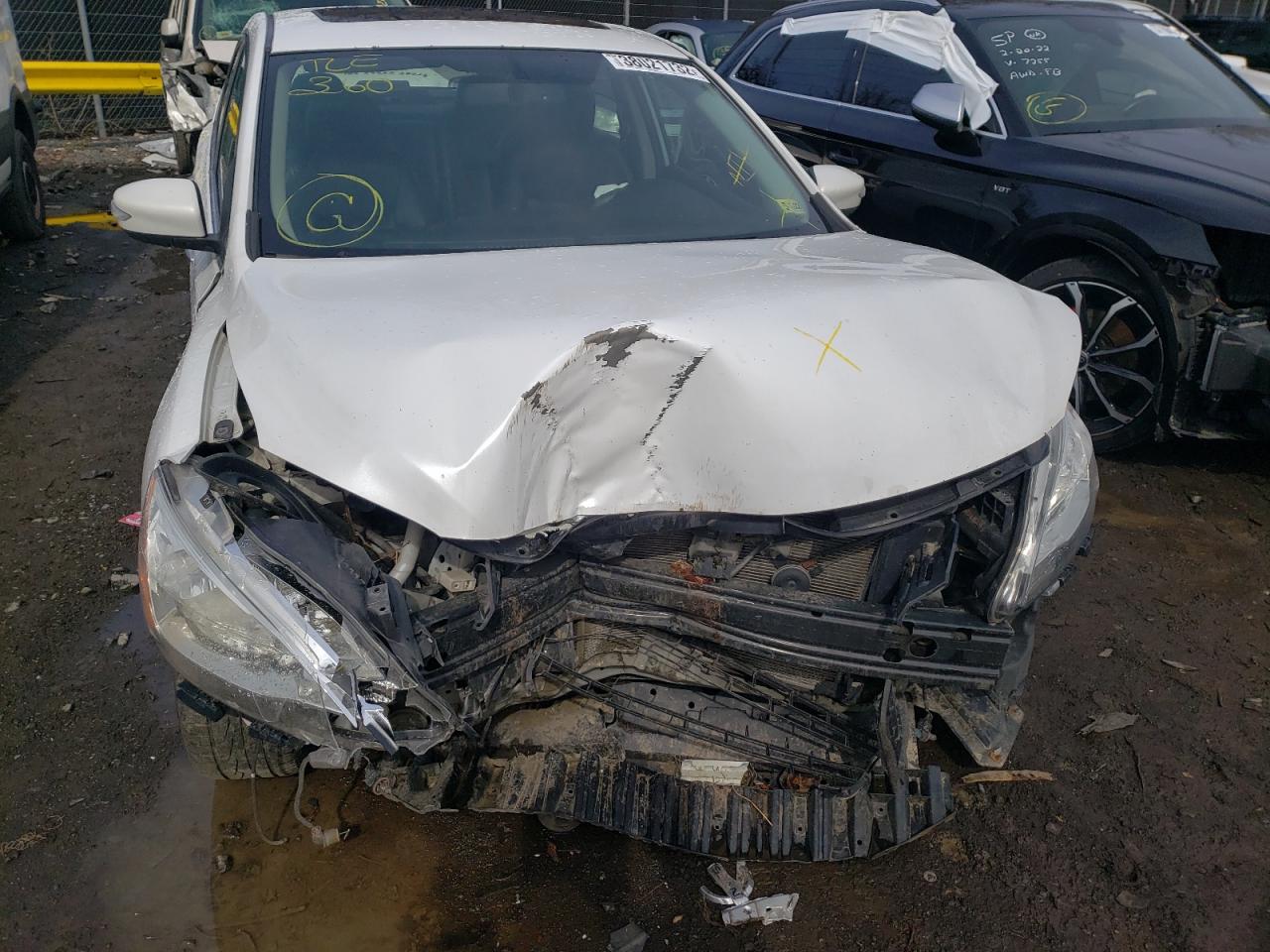 Photo 9 from auction – 2014 NISSAN SENTRA S with VIN 3N1AB7AP3EY323932