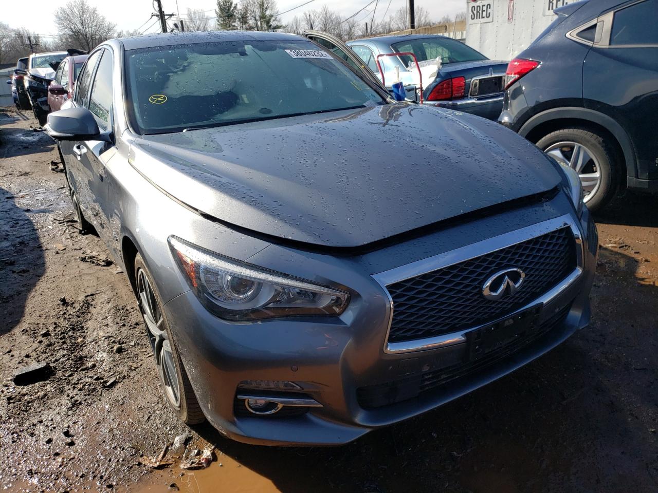 INFINITI Q50 PREMIU 2017 with VIN JN1EV7AR0HM839960 - Photo from auction