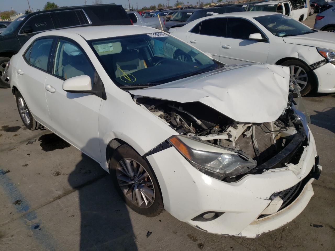 TOYOTA COROLLA L 2014 with VIN 5YFBURHE3EP102018 - Photo from auction
