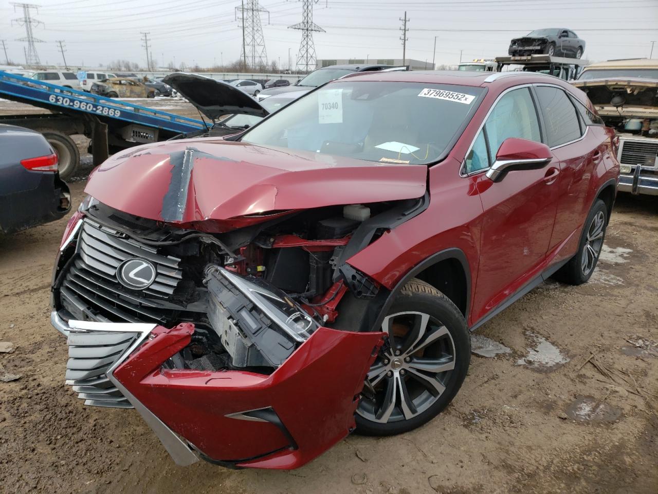 Photo 2 from auction – 2017 LEXUS RX 350 BAS with VIN 2T2BZMCA2HC121359