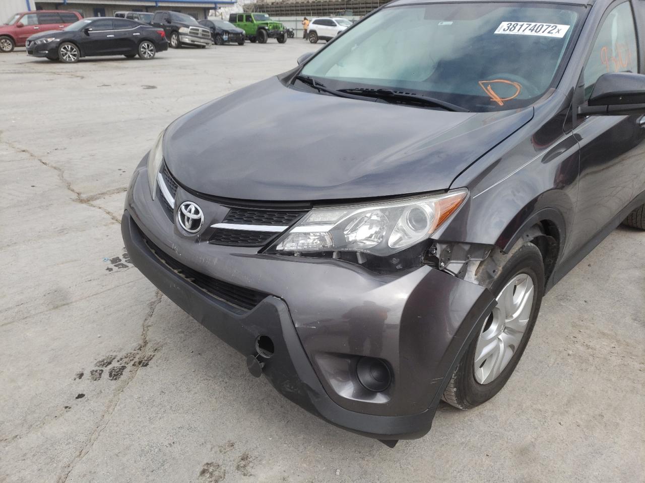 Photo 9 from auction – 2014 TOYOTA RAV4 LE with VIN 2T3ZFREVXEW121877