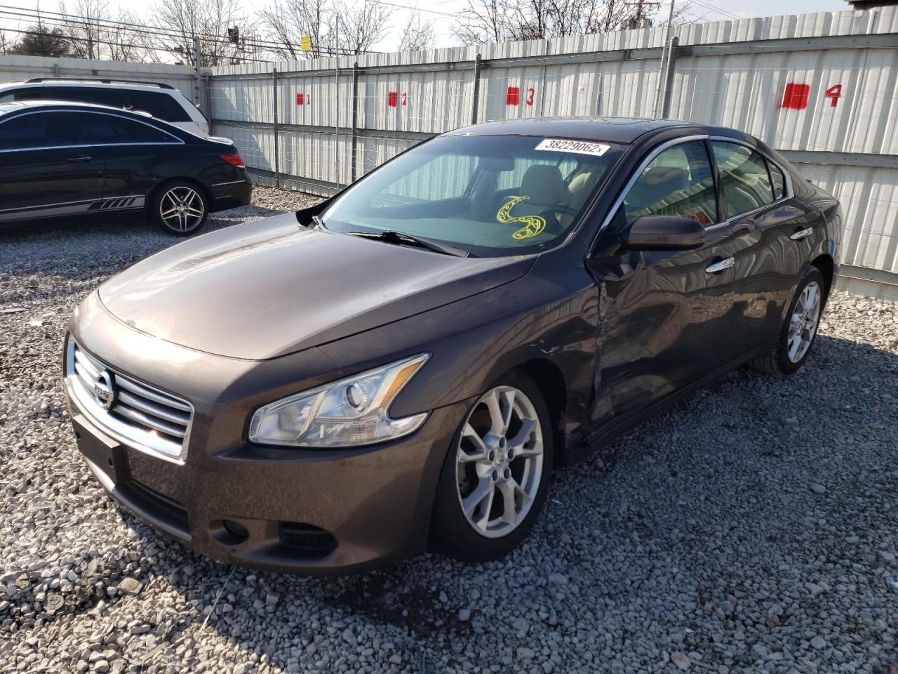 Photo 9 from auction – 2012 NISSAN MAXIMA S with VIN 1N4AA5AP5CC803860