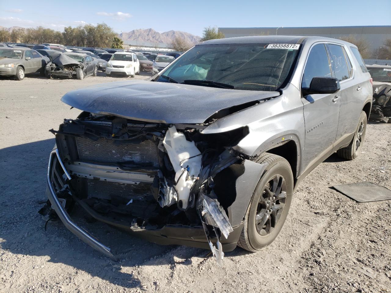 Photo 2 from auction – 2020 CHEVROLET TRAVERSE L with VIN 1GNERFKW2LJ278856