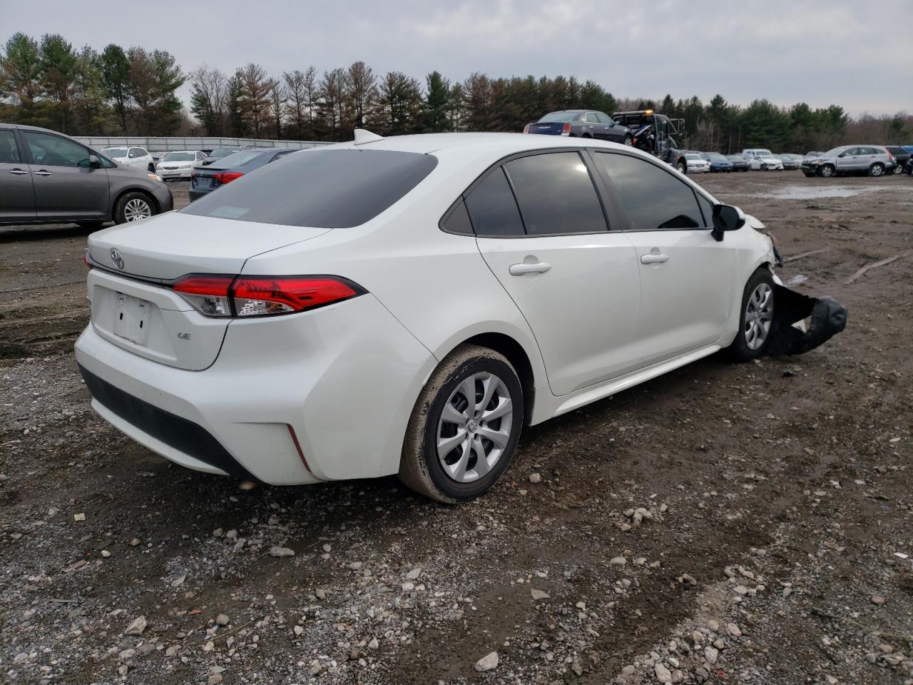 Photo 4 from auction – 2020 TOYOTA COROLLA LE with VIN 5YFEPRAEXLP036594