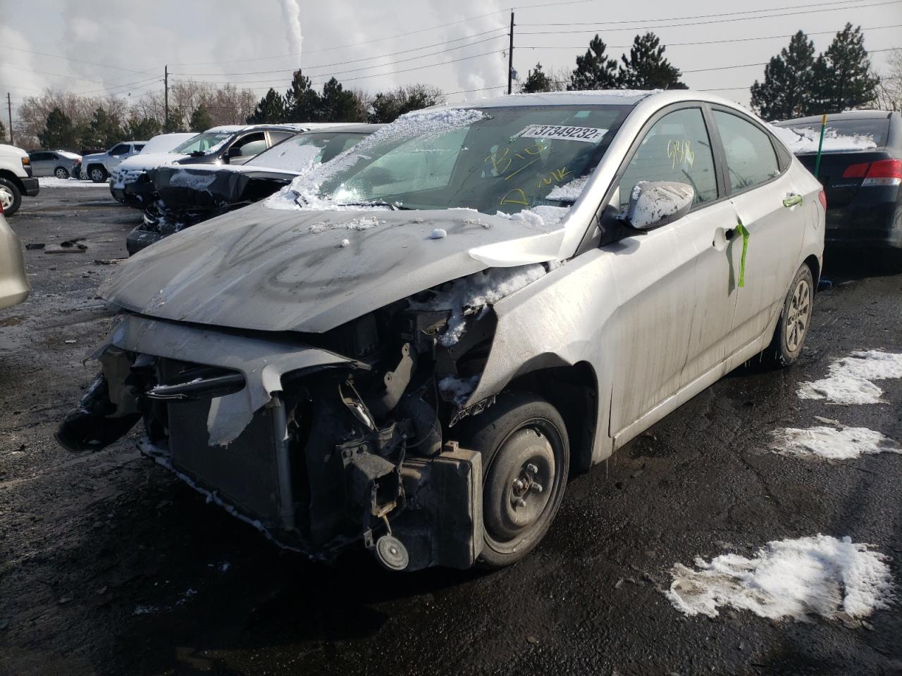 Photo 2 from auction – 2016 HYUNDAI ACCENT SE with VIN KMHCT4AE4GU010809