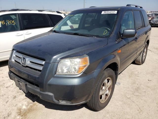 Photo 2 from auction – 2006 HONDA PILOT EX with VIN 2HKYF18436H549640