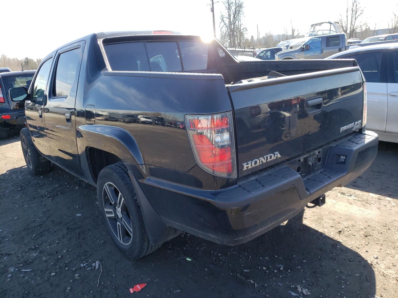 Photo 3 from auction – 2012 HONDA RIDGELINE with VIN 5FPYK1F76CB451065