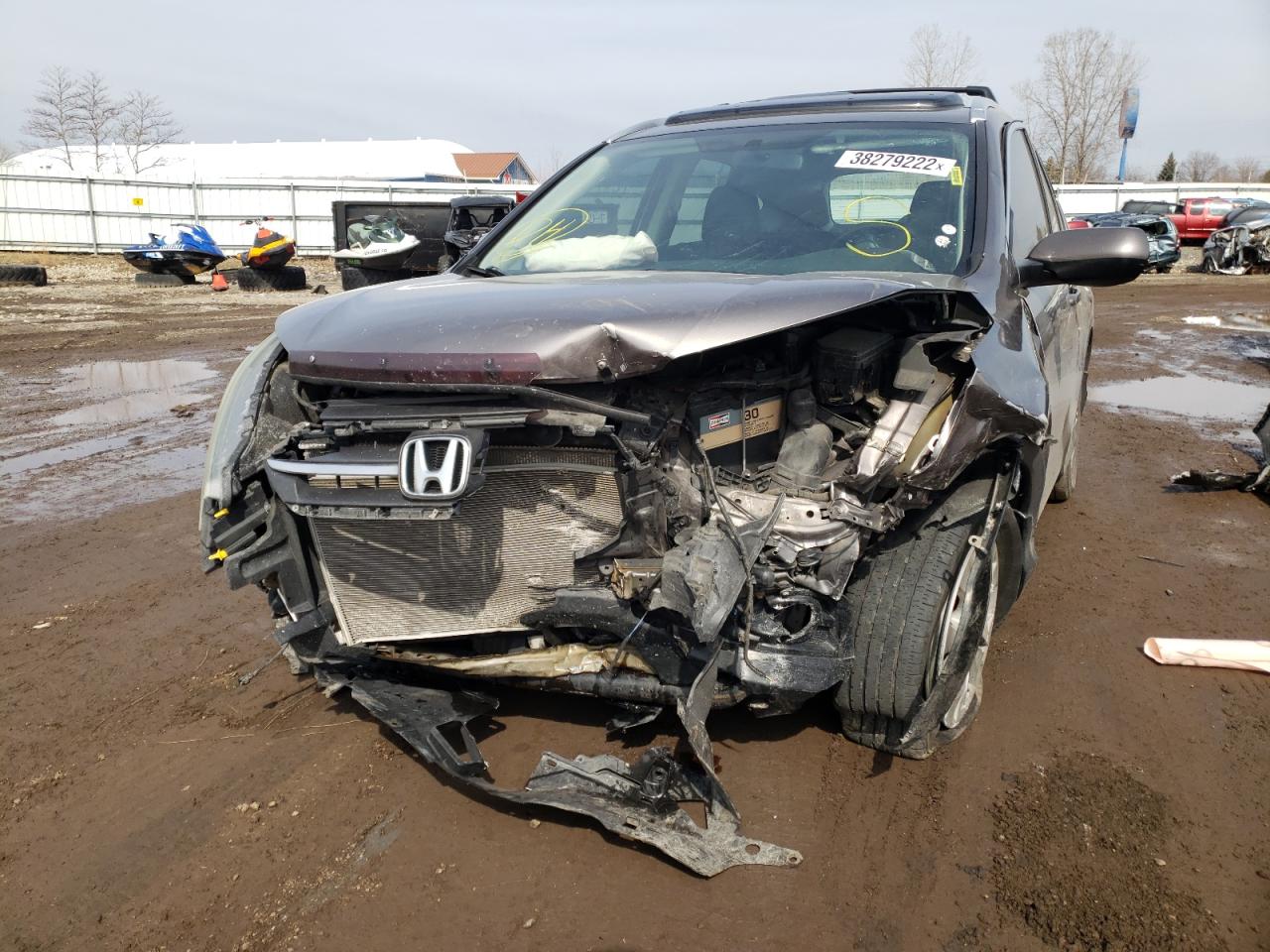 Photo 9 from auction – 2012 HONDA CR-V EXL with VIN 5J6RM4H76CL079997