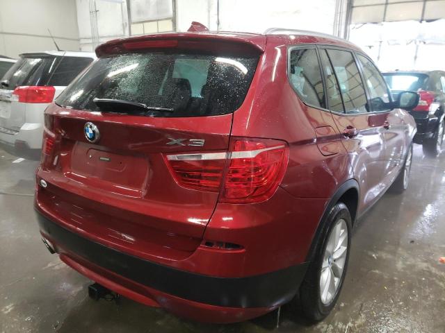 Photo 4 from auction – 2014 BMW X3 XDRIVE2 with VIN 5UXWX9C58E0D25571