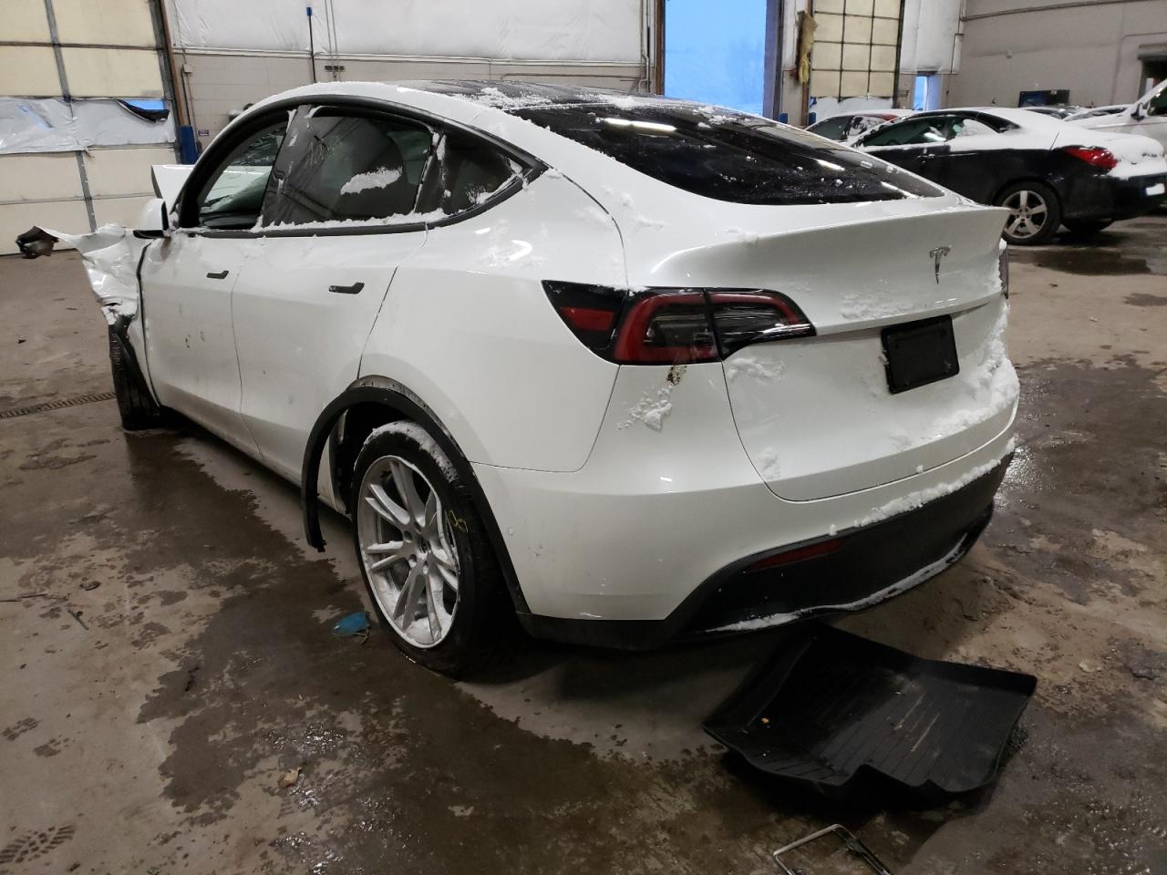 Photo 3 from auction – 2021 TESLA MODEL Y with VIN 5YJYGDEEXMF202717