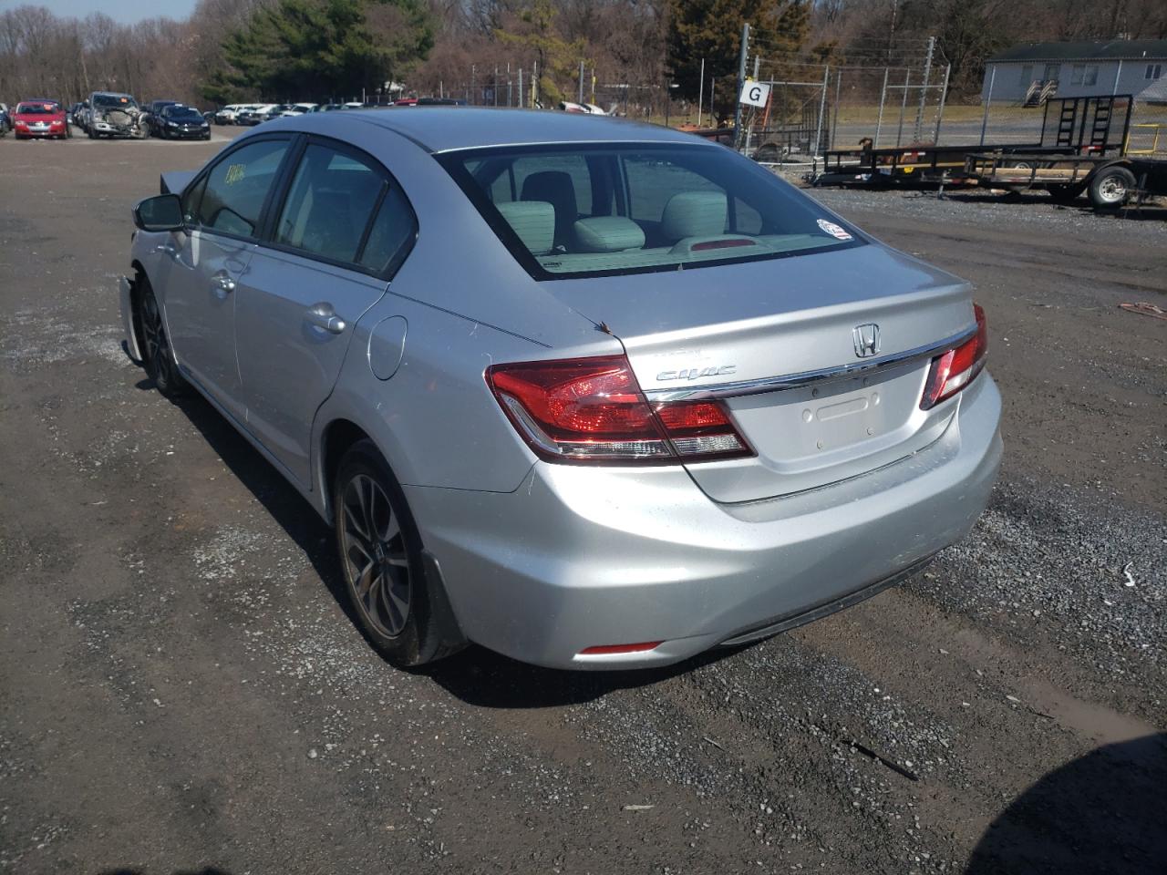 Photo 3 from auction – 2014 HONDA CIVIC EX with VIN 2HGFB2F80EH526372