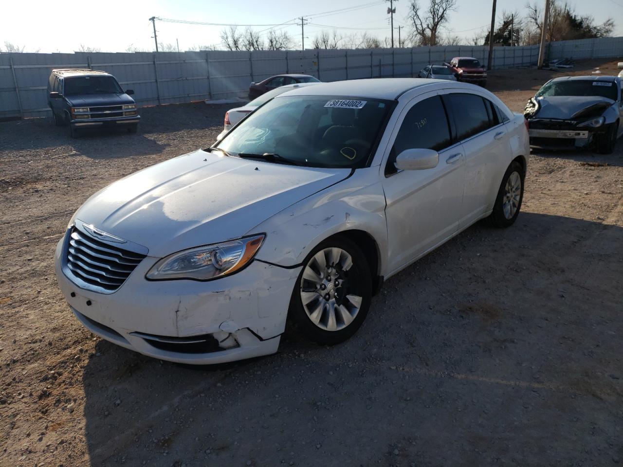 Photo 2 from auction – 2014 CHRYSLER 200 LX with VIN 1C3CCBAB8EN122216