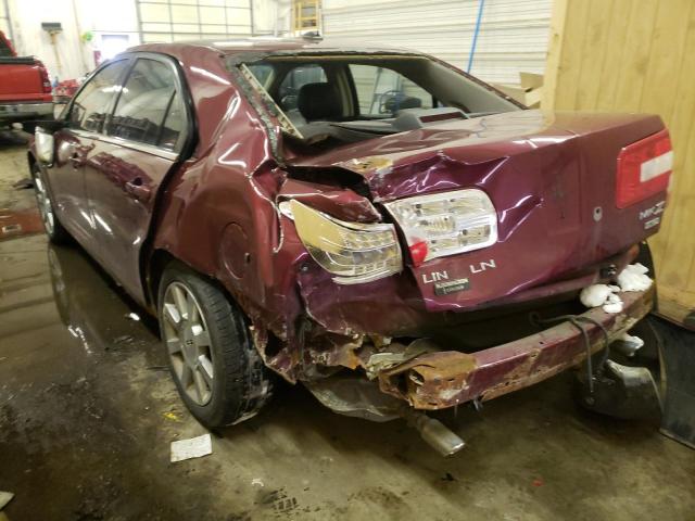 Photo 3 from auction – 2007 LINCOLN MKZ with VIN 3LNHM28T07R608527