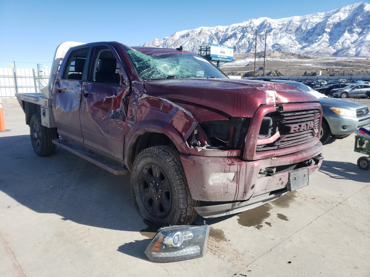 RAM 2500 LARAM 2018 with VIN 3C6UR5FL4JG232658 - Photo from auction