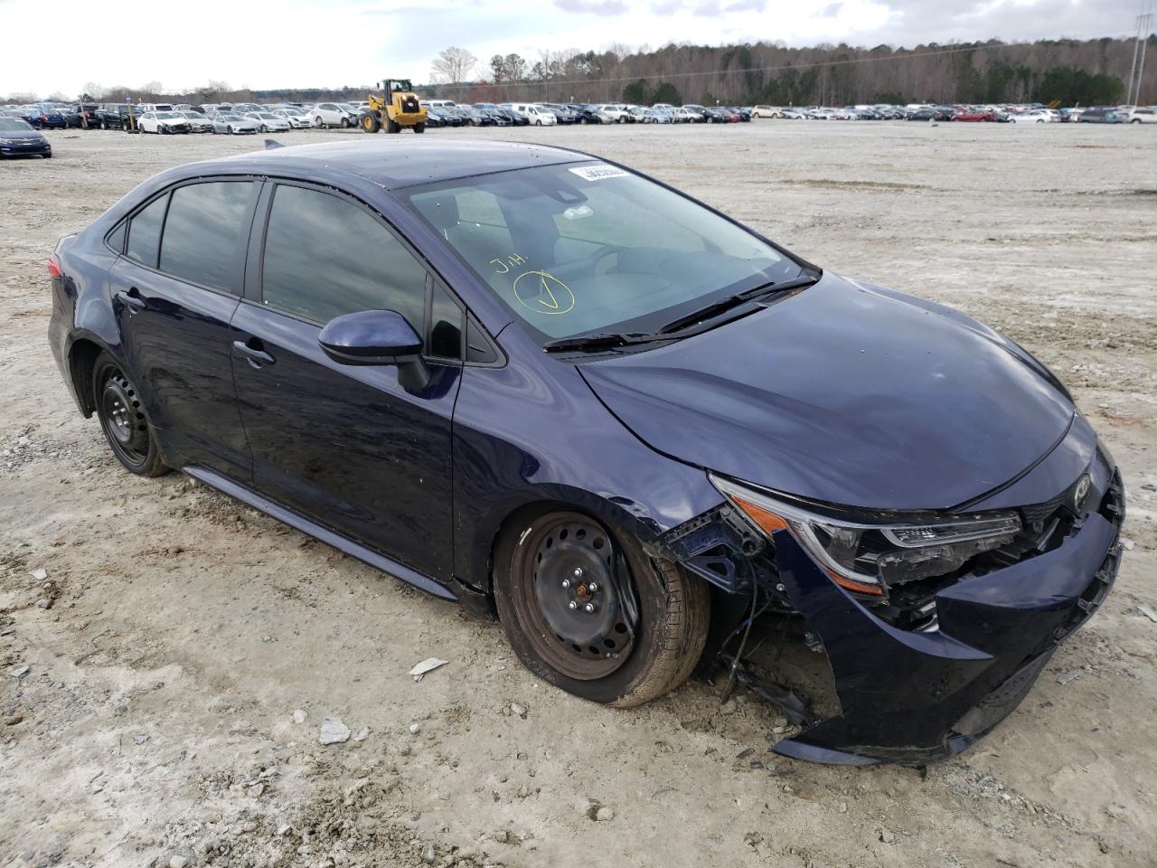 Photo 1 from auction – 2021 TOYOTA COROLLA LE with VIN JTDEPMAE2MJ179922