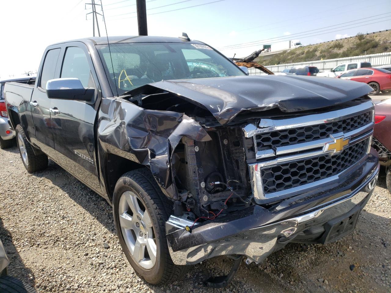 CHEVROLET SILVERADO 2015 with VIN 1GCRCPEH7FZ313461 - Photo from auction