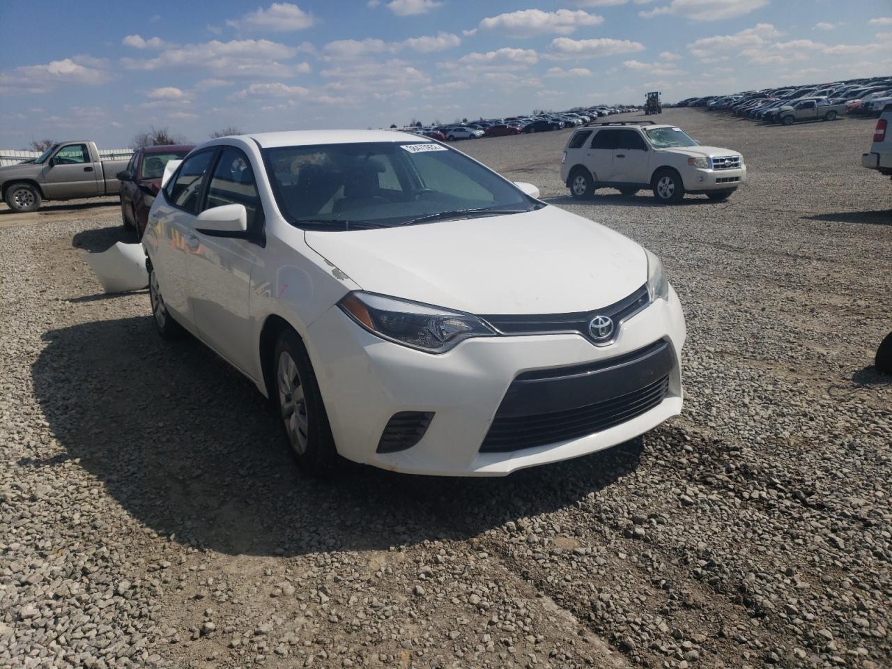 TOYOTA COROLLA L 2016 with VIN 5YFBURHE9GP561203 - Photo from auction