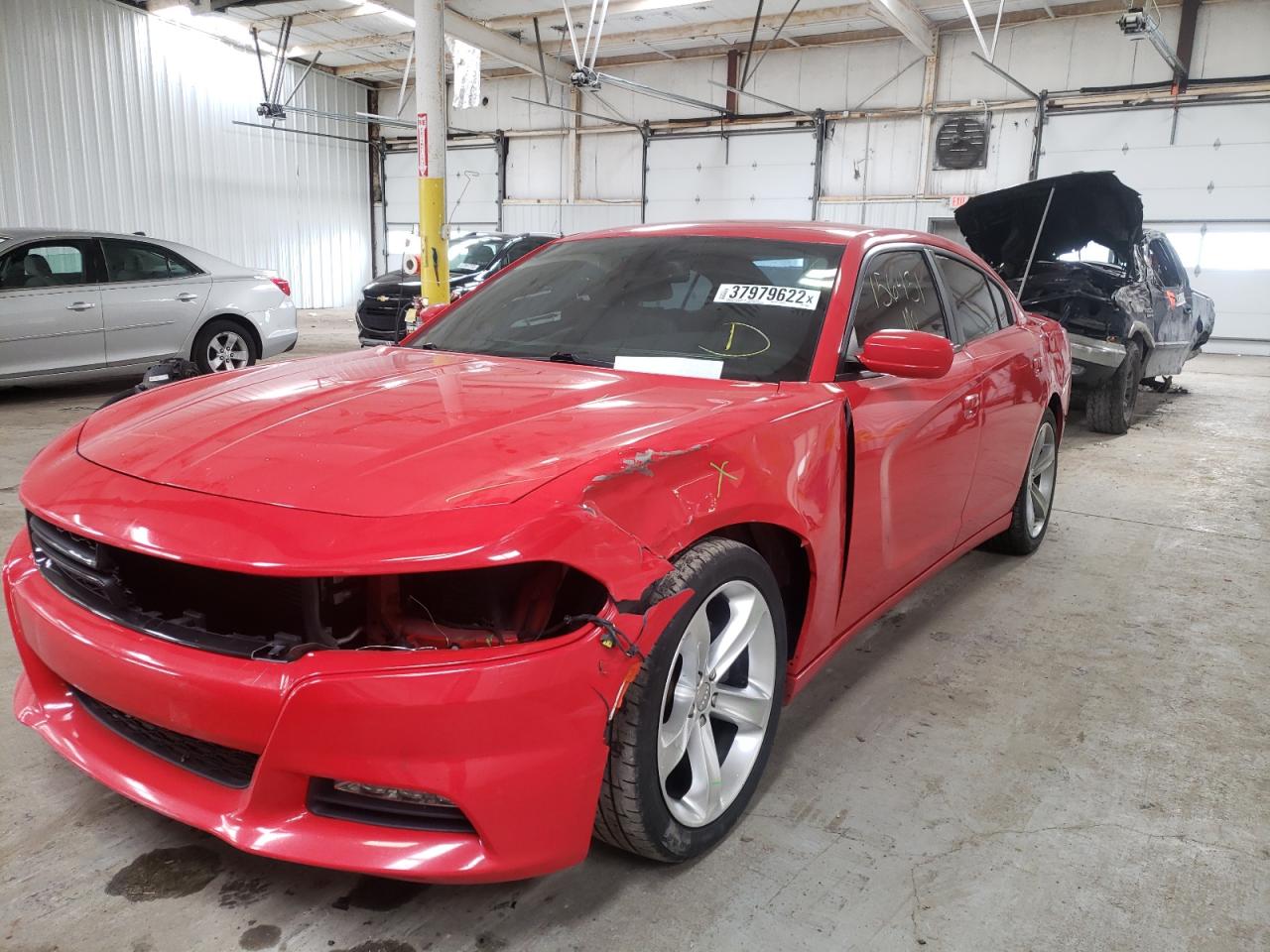Photo 2 from auction – 2015 DODGE CHARGER SX with VIN 2C3CDXHGXFH726842