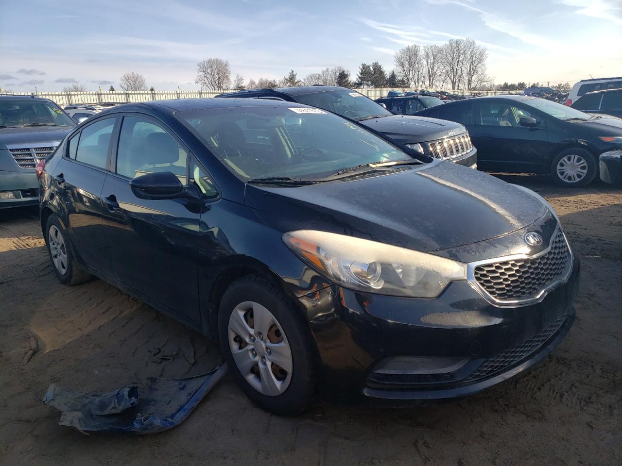 KIA FORTE LX 2015 with VIN KNAFK4A68F5433170 - Photo from auction