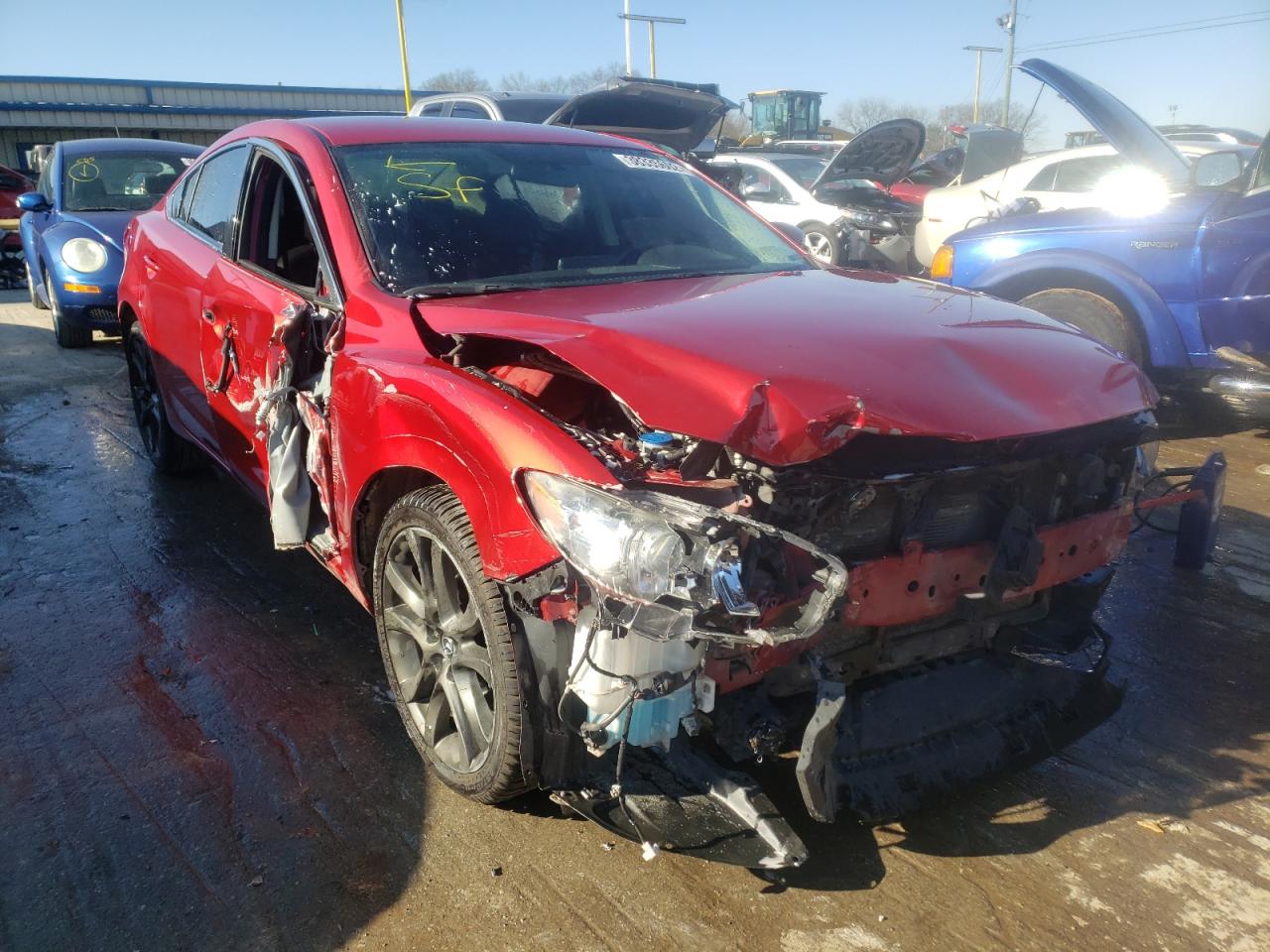 MAZDA 6 TOURING 2016 with VIN JM1GJ1V51G1456552 - Photo from auction