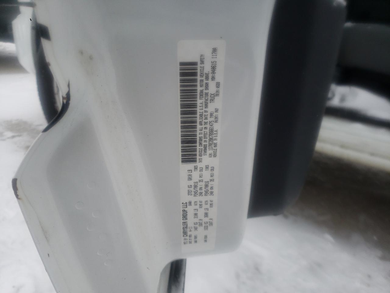 Photo 10 from auction – 2011 DODGE DAKOTA ST with VIN 1D7RE2BK7BS661475