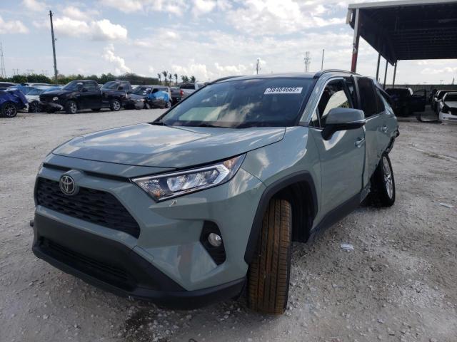 Photo 2 from auction – 2021 TOYOTA RAV4 XLE P with VIN JTMC1RFV2MD062872