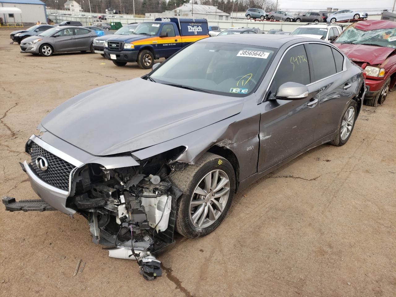 Photo 2 from auction – 2017 INFINITI Q50 BASE with VIN JN1CV7AR8HM682573