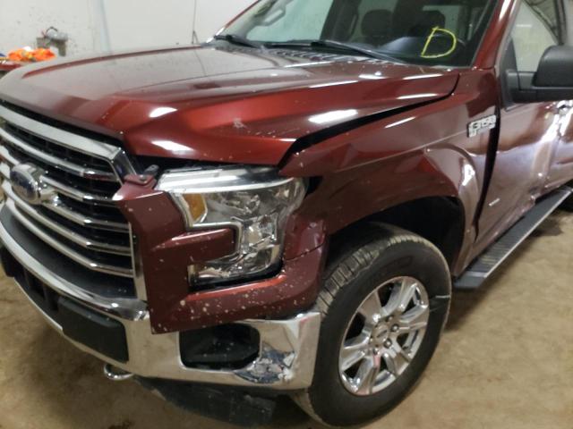 Photo 9 from auction – 2015 FORD F150 SUPER with VIN 1FTEW1EG8FFB69091