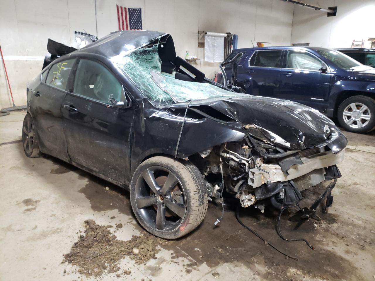 DODGE DART GT 2015 with VIN 1C3CDFEB1FD122502 - Photo from auction