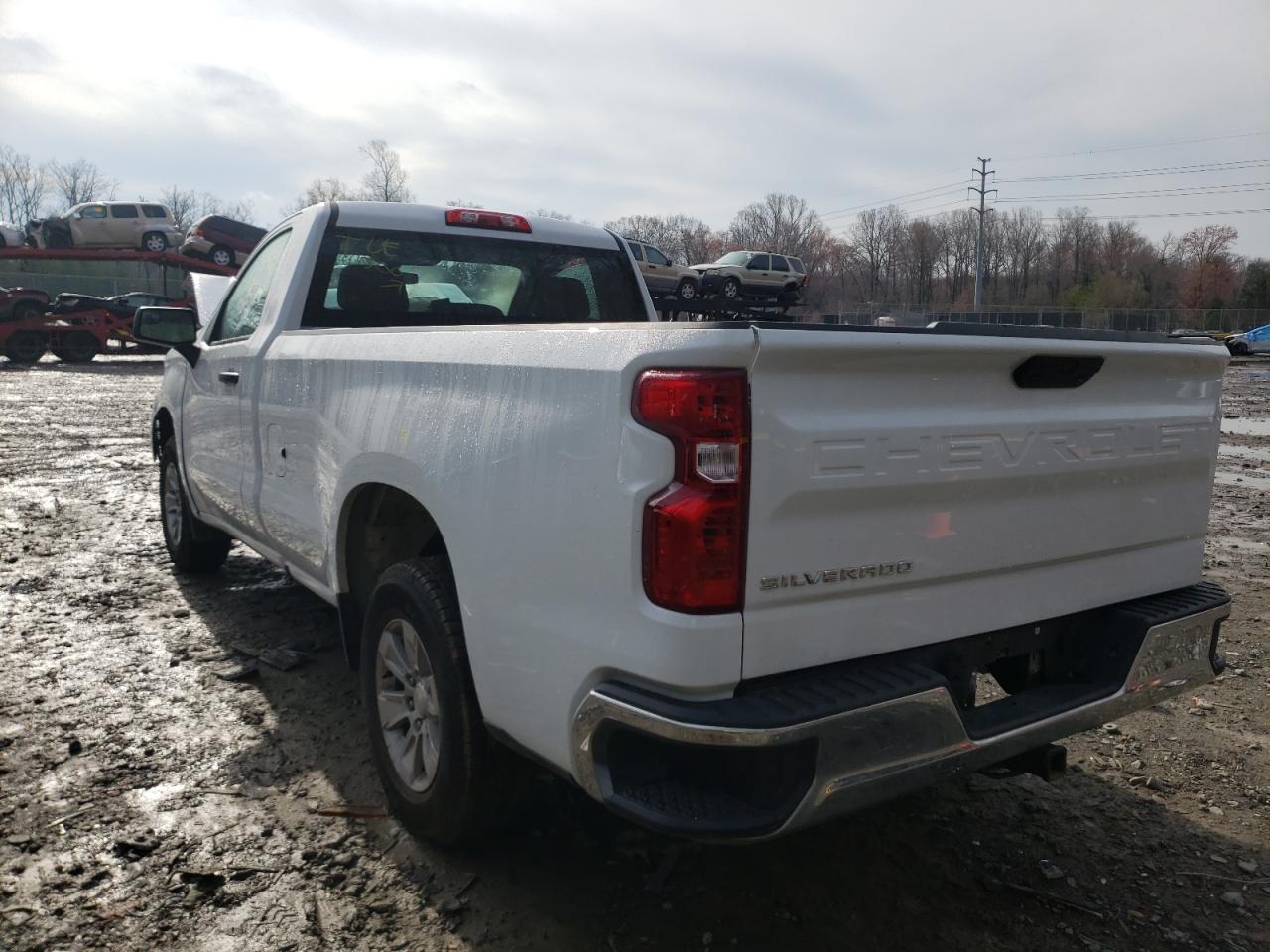 Photo 3 from auction – 2021 CHEVROLET SILVERADO with VIN 3GCNWAEF4MG400152