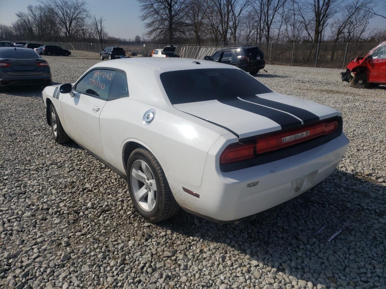 Photo 3 from auction – 2012 DODGE CHALLENGER with VIN 2C3CDYAG7CH228240
