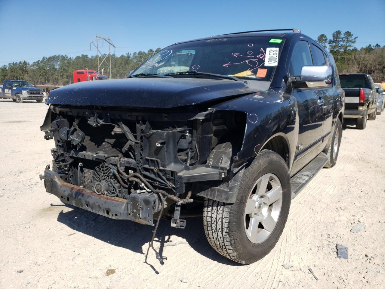 Photo 2 from auction – 2007 NISSAN ARMADA SE with VIN 5N1BA08A27N710593