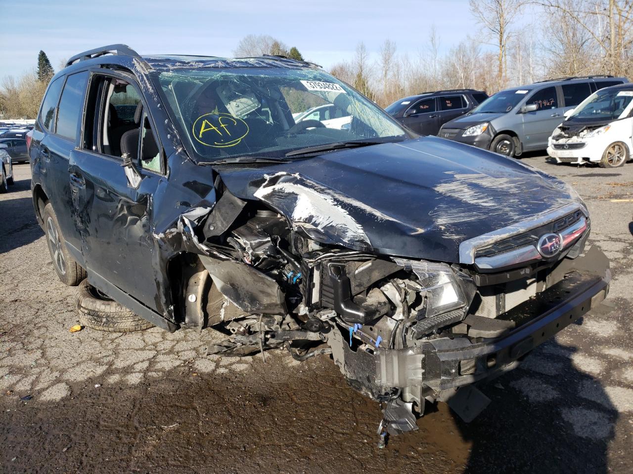 SUBARU FORESTER 2 2018 with VIN JF2SJAEC0JH530844 - Photo from auction