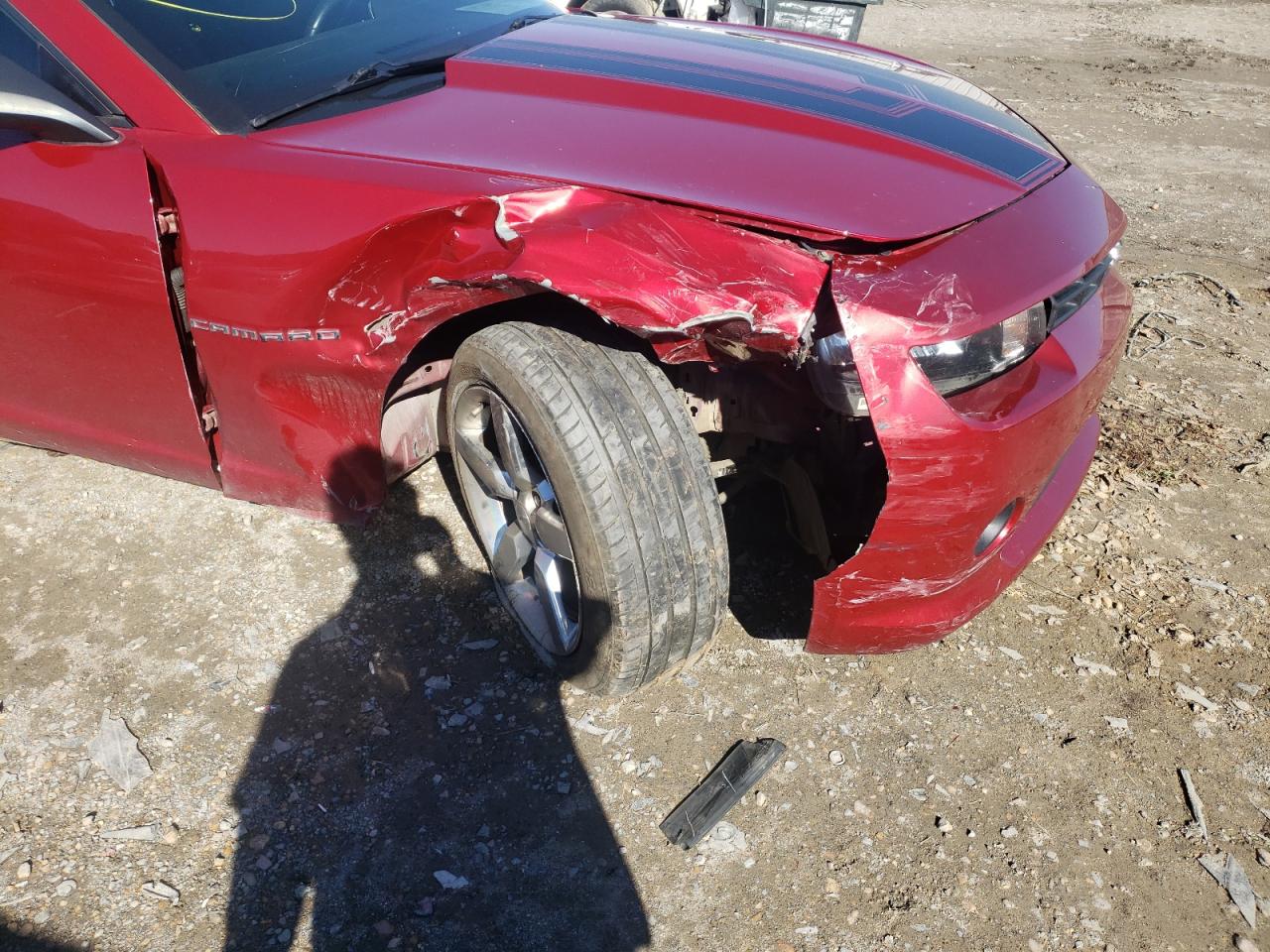 Photo 9 from auction – 2015 CHEVROLET CAMARO LT with VIN 2G1FD1E32F9257787