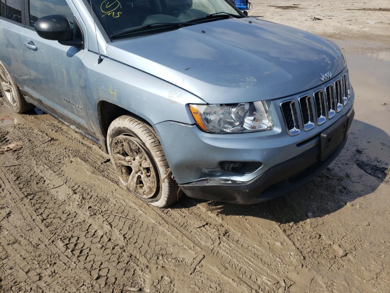 Photo 9 from auction – 2013 JEEP COMPASS LA with VIN 1C4NJDEB9DD101511