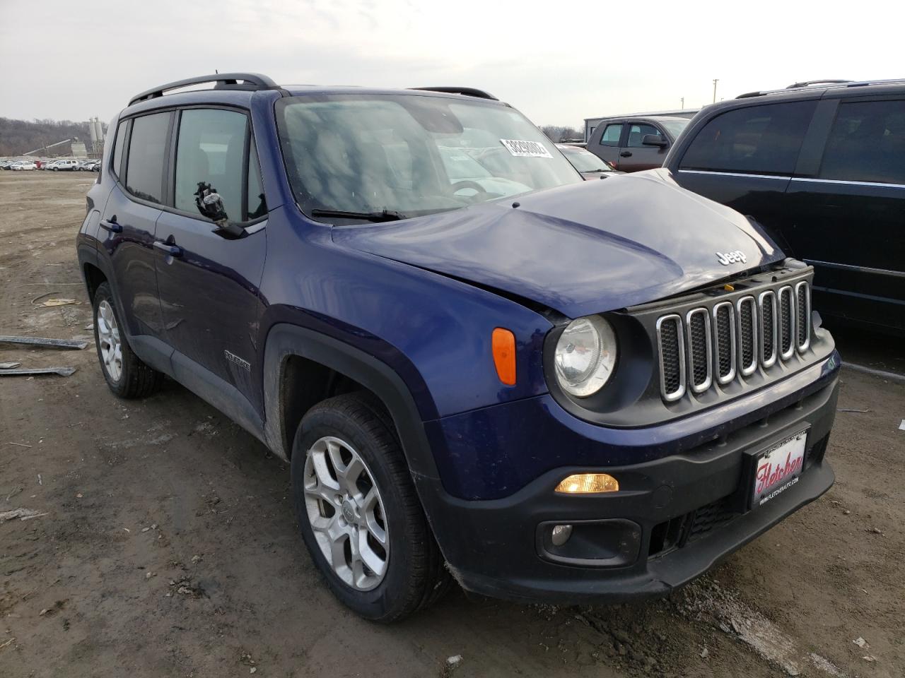 JEEP RENEGADE L 2018 with VIN ZACCJBBB9JPJ28587 - Photo from auction