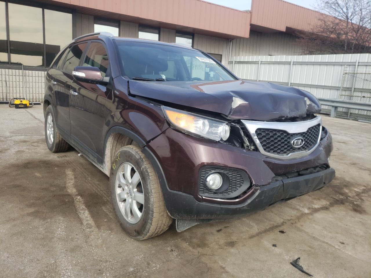 KIA SORENTO BA 2012 with VIN 5XYKT4A29CG246311 - Photo from auction