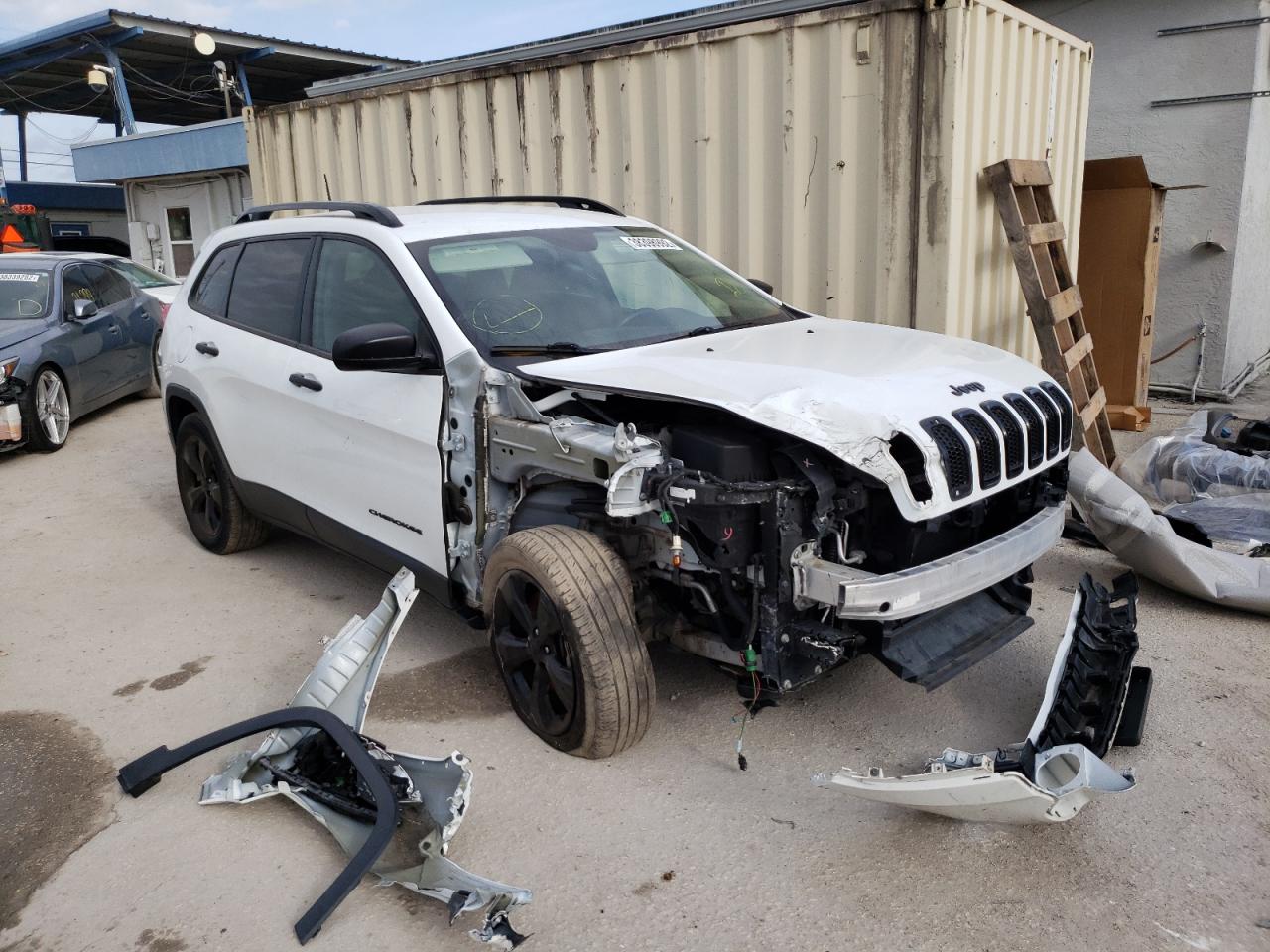 JEEP CHEROKEE S 2016 with VIN 1C4PJMAB7GW306879 - Photo from auction