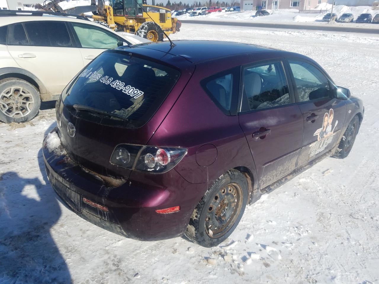 Photo 4 from auction – 2008 MAZDA 3 HATCHBAC with VIN JM1BK343881873462