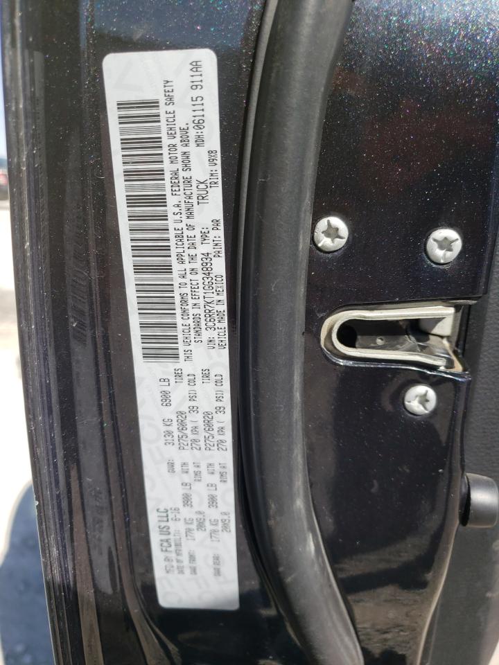 Photo 10 from auction – 2016 RAM 1500 ST with VIN 3C6RR7KT1GG348934