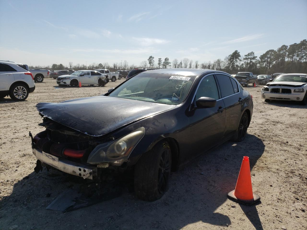 Photo 2 from auction – 2012 INFINITI G37 BASE with VIN JN1CV6AP3CM621634