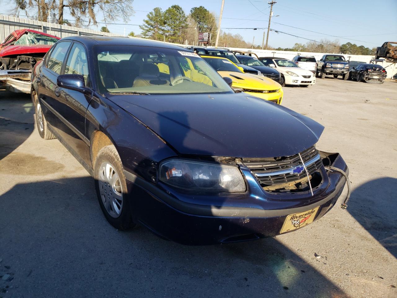 CHEVROLET IMPALA 2001 with VIN 2G1WF55E419340875 - Photo from auction