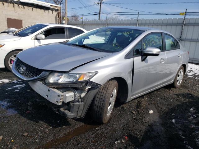 Photo 2 from auction – 2015 HONDA CIVIC LX with VIN 19XFB2F5XFE287950