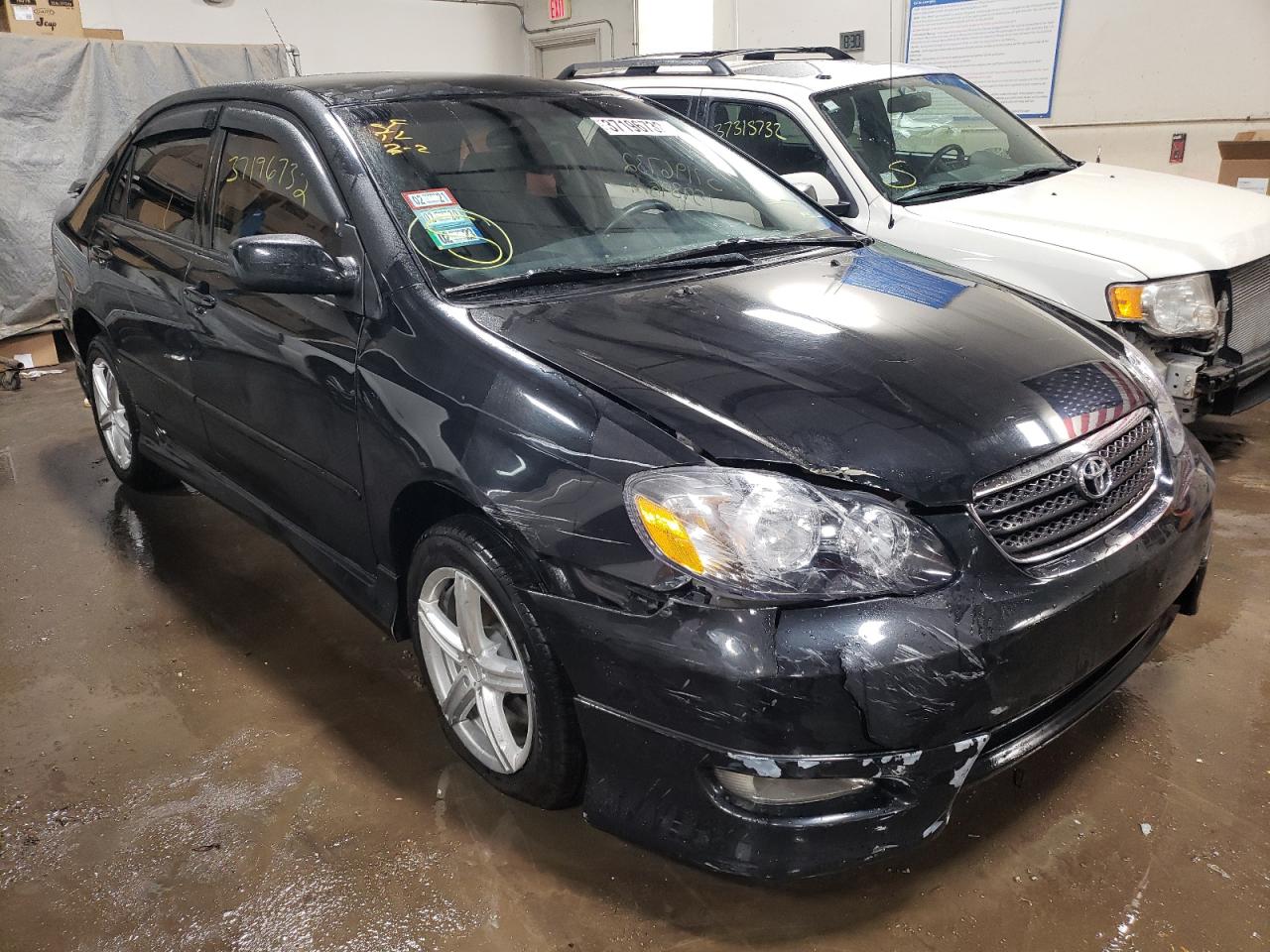 TOYOTA COROLLA CE 2007 with VIN 1NXBR32E27Z773785 - Photo from auction